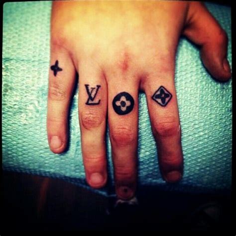 louis vuitton tattoo small